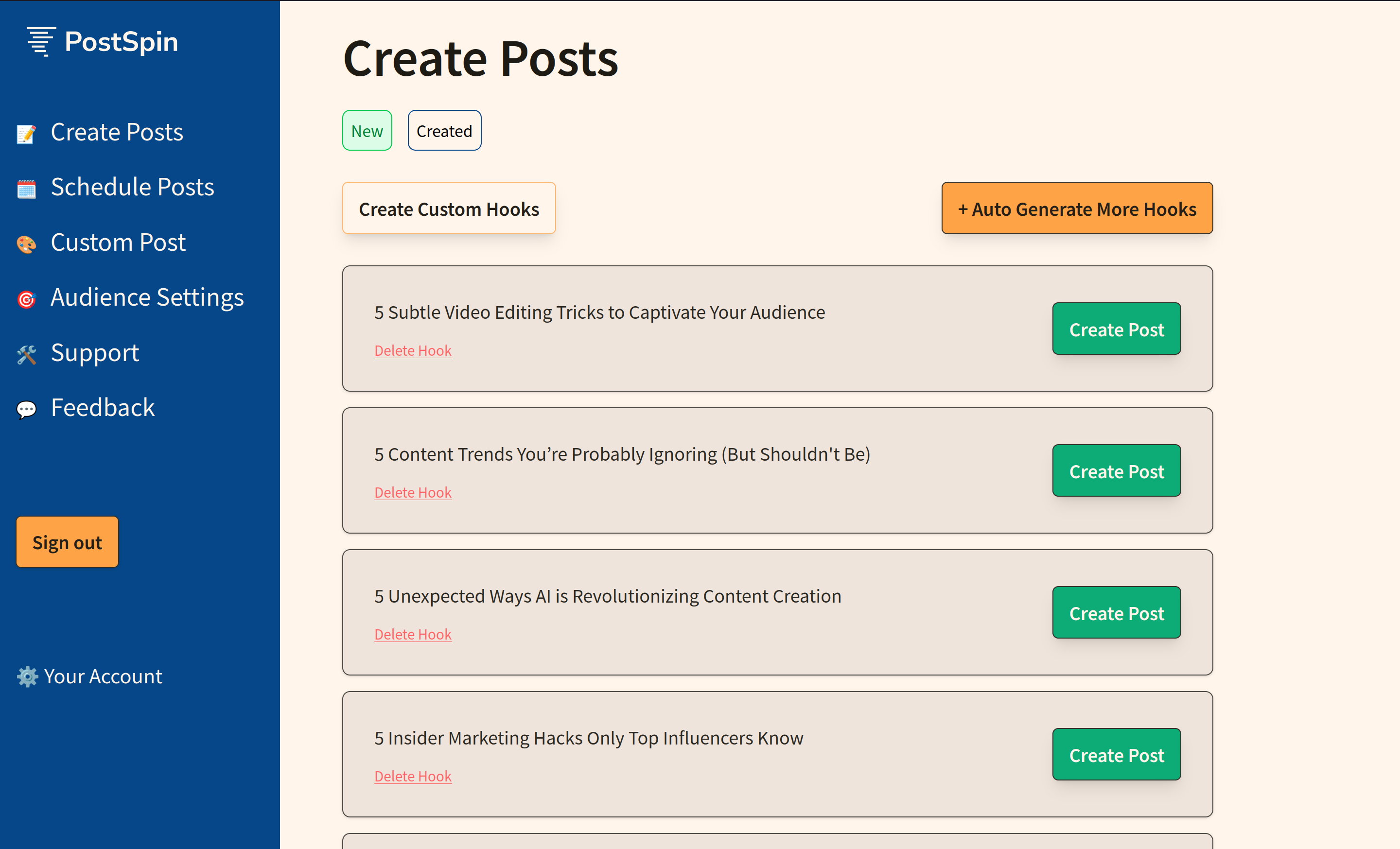 PostSpin